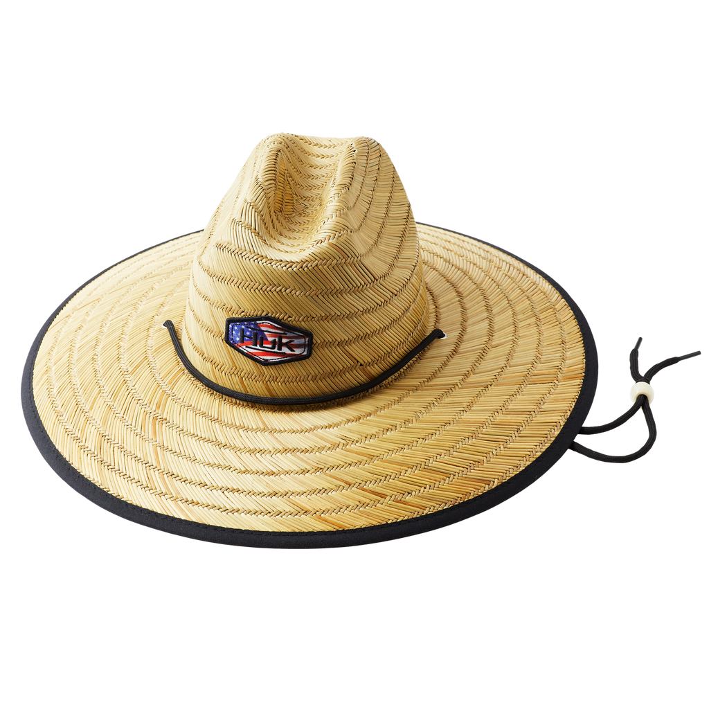 Huk Camo Patch Straw Hat Americana – Vanilla Fringe Boutique