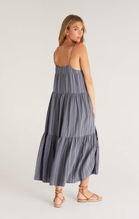 Waverly Stripe Maxi Dress Indigo | Z supply