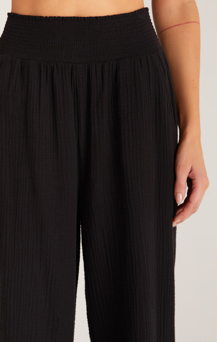 LEEy-World Panties for Women Women's Flounce High Waist Elasticated Belted  Elegant Pencil Pants Loose Fit Solid Work Suit Trousers Black,XXL