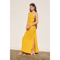Heaven Sent Halter Neck Open Back Maxi Dress