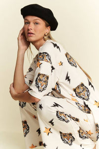Wild Side Tiger Print Set