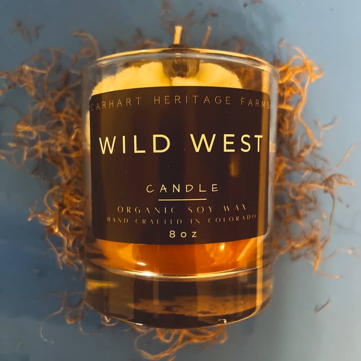 Wild West Candle