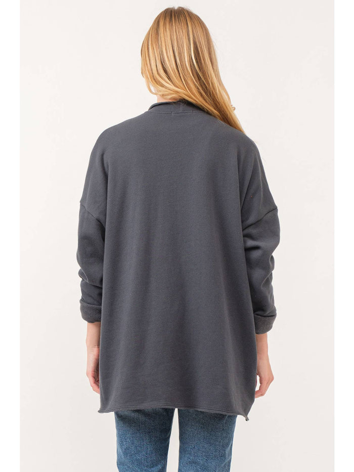 Cozy Casual Women's Fleece Cardigan