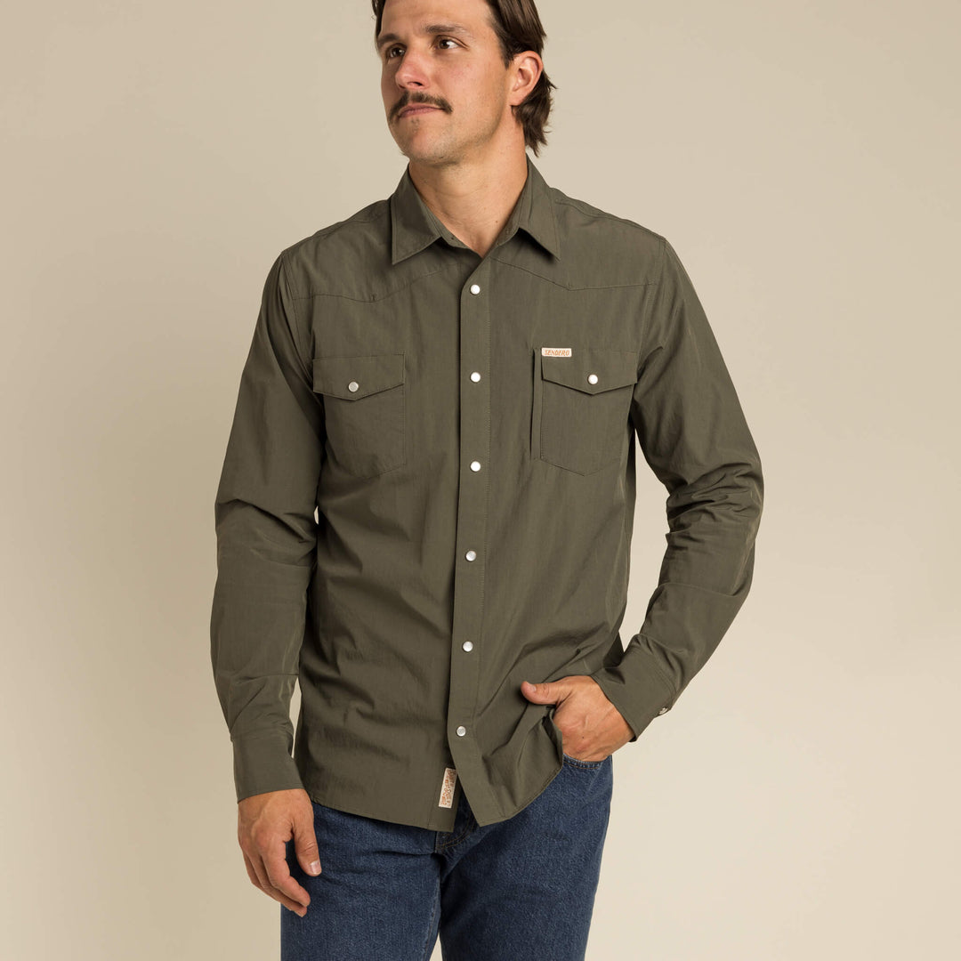 The Wyatt Pearl Snap Shirt – Sendero Provisions Co.