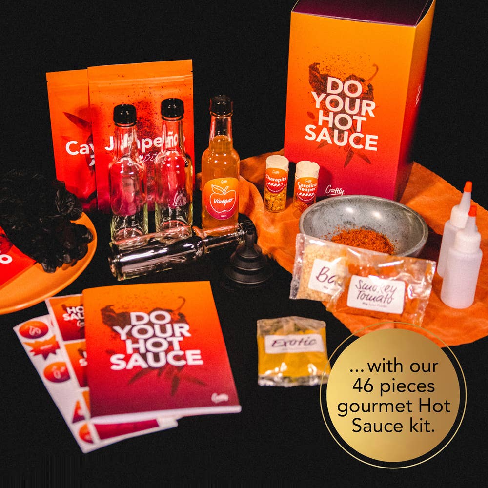 Do Your Hot Sauce L World's Hottest Chilli Set L Gift