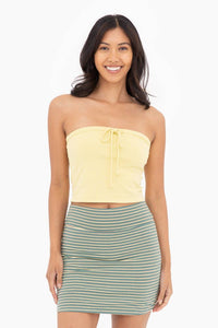 Sun-Kissed Charm Tube Top