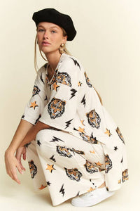 Wild Side Tiger Print Set