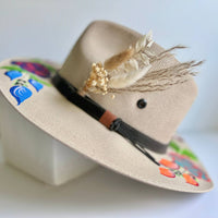 Hat Bar | Hat Accent Dried Flowers Only