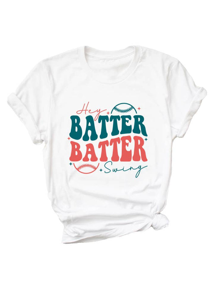 Hey Batter Batter Swing Tee