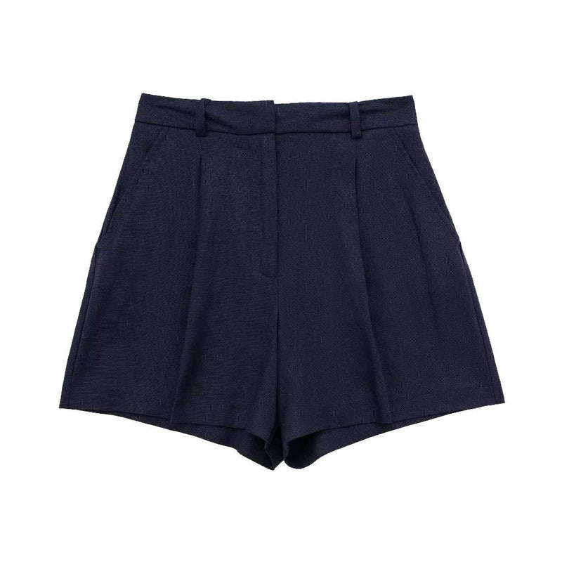 Chic Ease Shorts Navy
