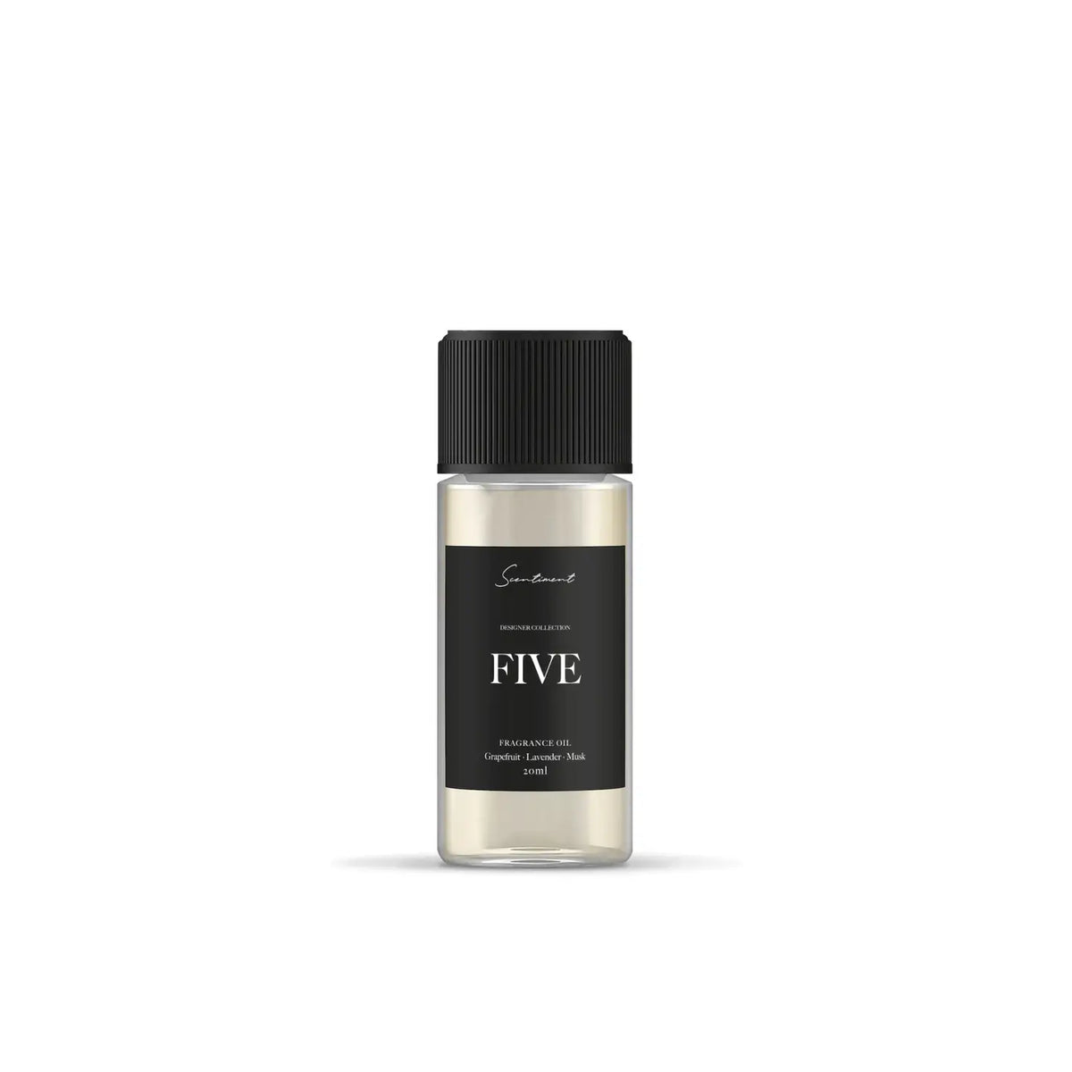 Five - Jasmine & Lavender Fragrance Oil, grapefruit, lavender, bergamot, jasmine, cedar, musk, sandalwood