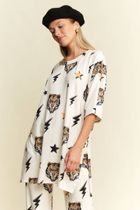 Wild Side Tiger Print Set