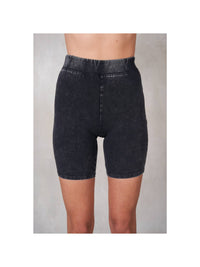 Mineral Washed Basic Bike Shorts