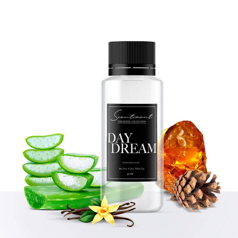 Day Dream White Tea & Aloe Jar Candle, 20ml, 120ml, candle, scent, fresh, summer, spring