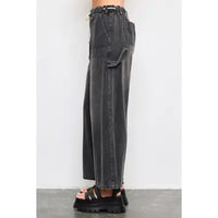 viv |Wide Leg Denim Pants