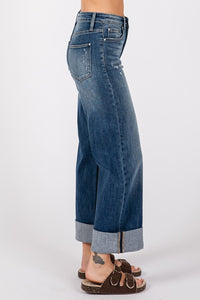 Rachel High Rise Cuffed Jeans