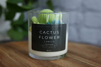 Cactus Flower Candle