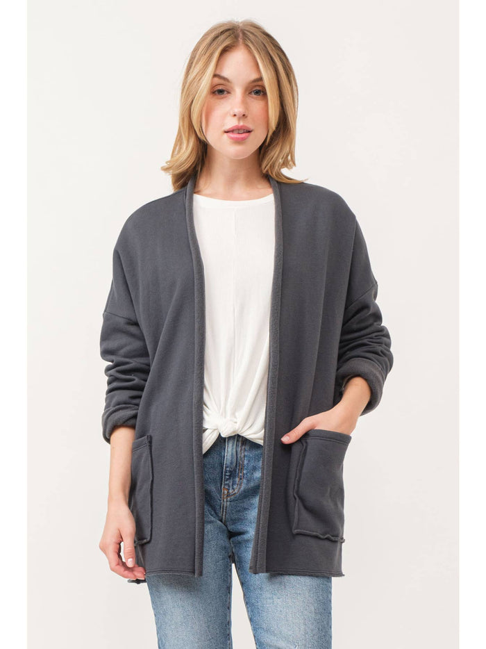 Cozy Casual Women's Fleece Cardigan