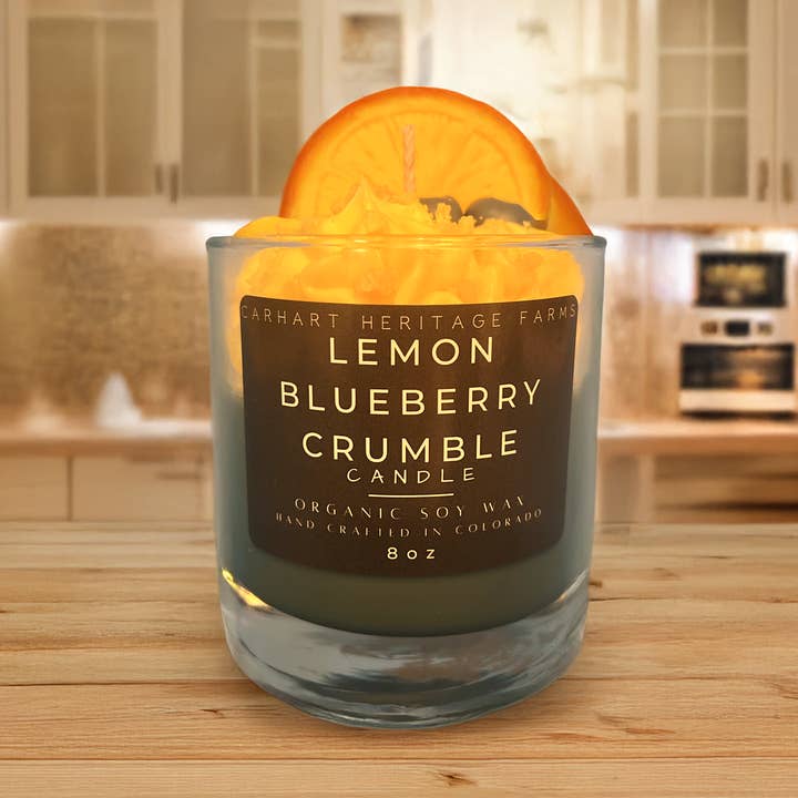 Lemon Blueberry Crumble Candle
