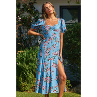 Oasis Sweetheart Slit Dress
