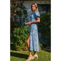 Oasis Sweetheart Slit Dress