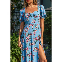 Oasis Sweetheart Slit Dress