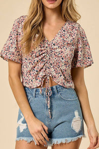 Bloom & Gather Ruched Blouse