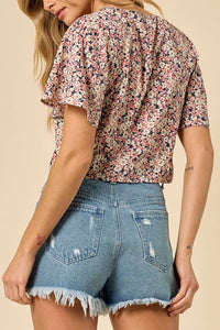 Bloom & Gather Ruched Blouse
