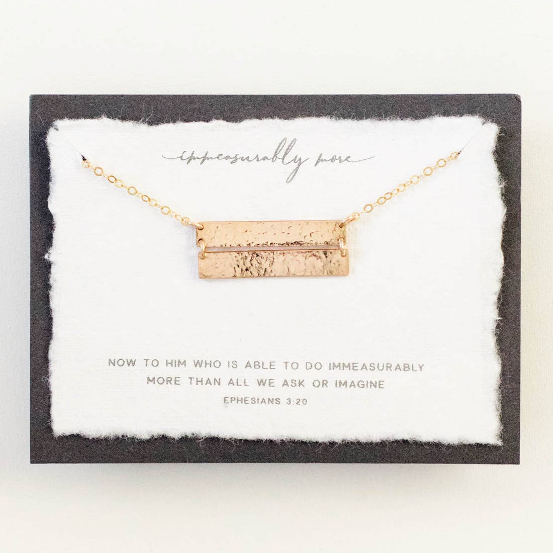 Immeasurably More Gold Necklace