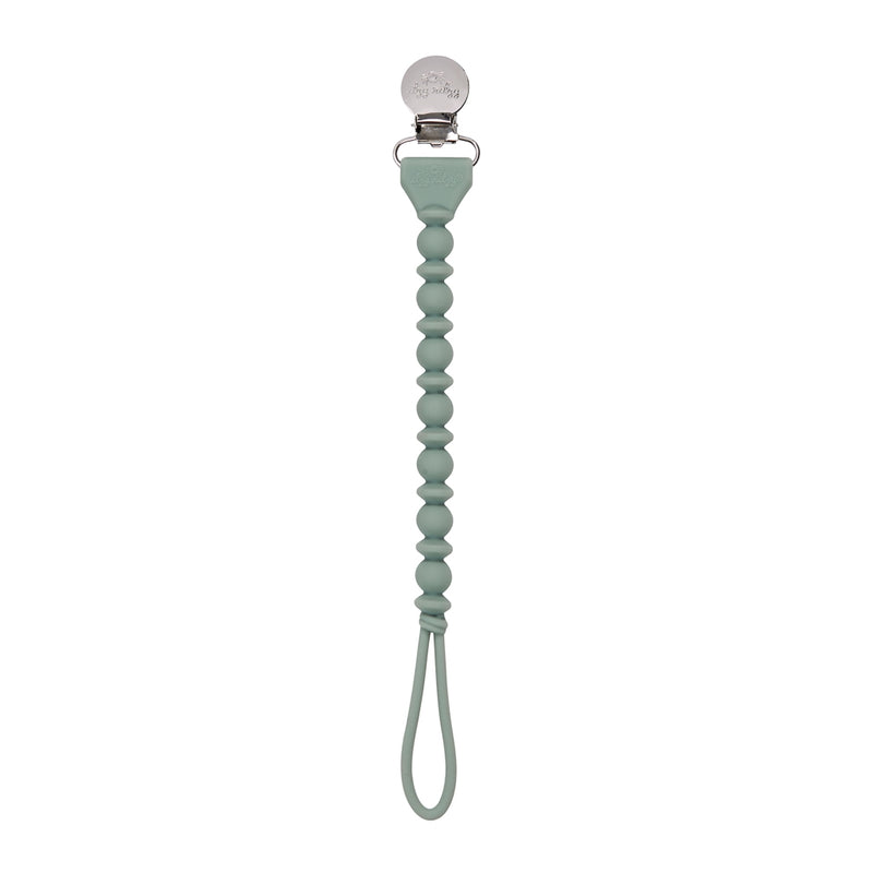 Sweetie Strap™ Succulent Beaded Silicone One-Piece Pacifier Clips