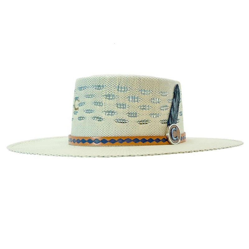 Charlie 1 Horse "Blue Roan" Natural Straw Hat