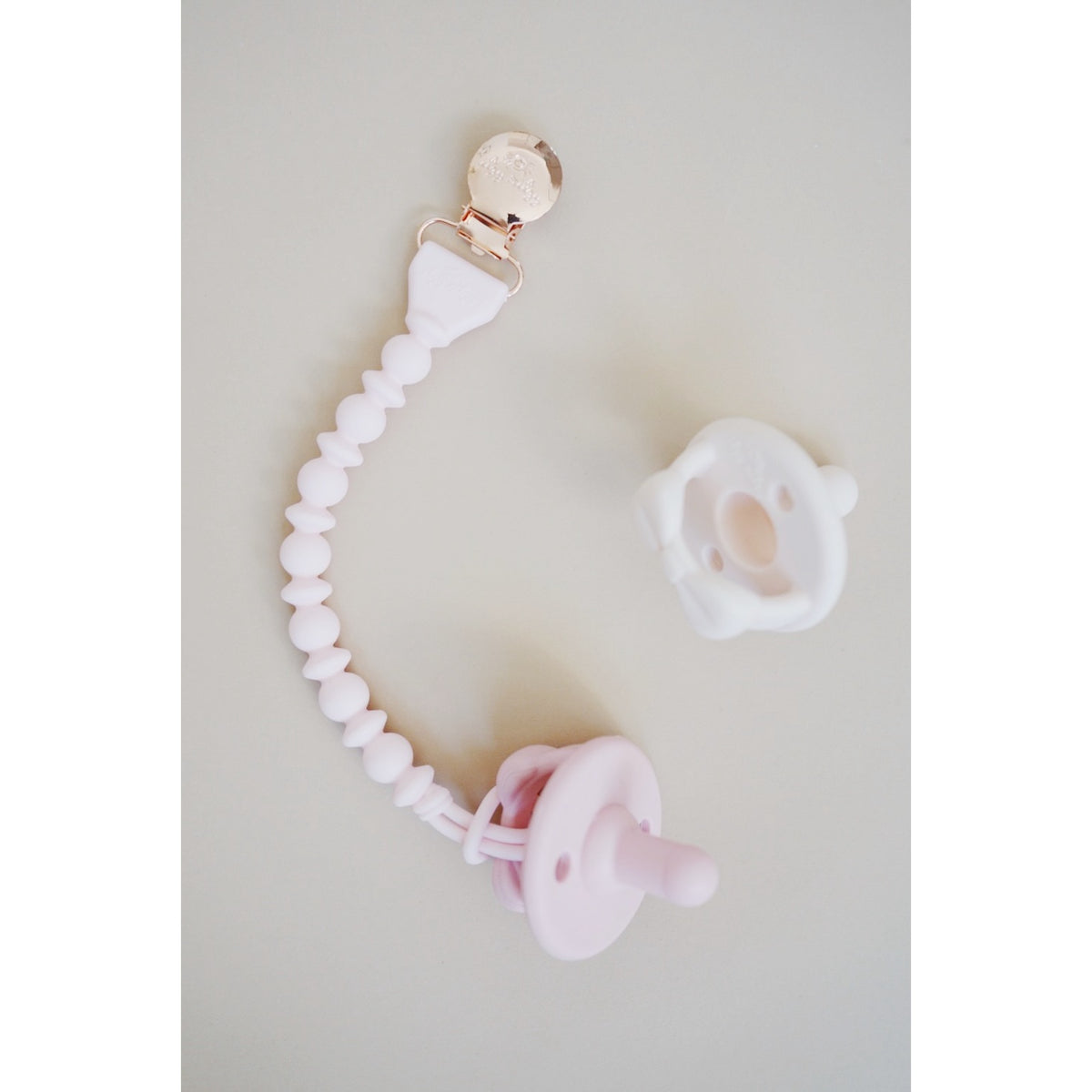 Sweetie Strap™ Succulent Beaded Silicone One-Piece Pacifier Clips