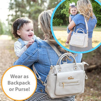 Purse Diaper Bag | Brown