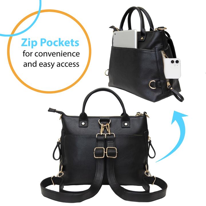 Purse Diaper Bag | Brown