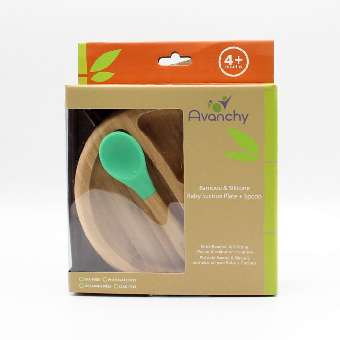 Avanchy | Bamboo Baby Plate Set Assorted