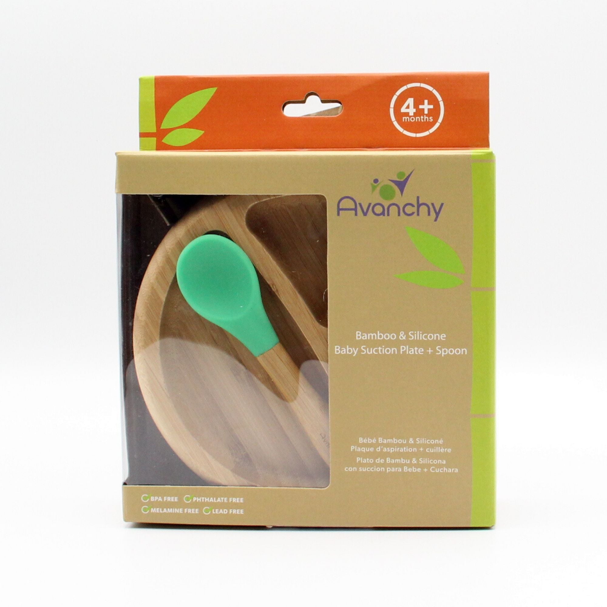 Avanchy: Bamboo Baby Spoons - 5 Pack