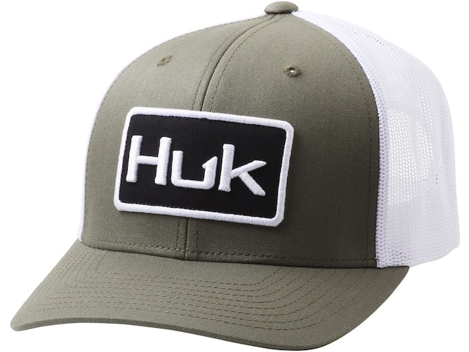 Huk Moss Patch Trucker Snapback Hat
