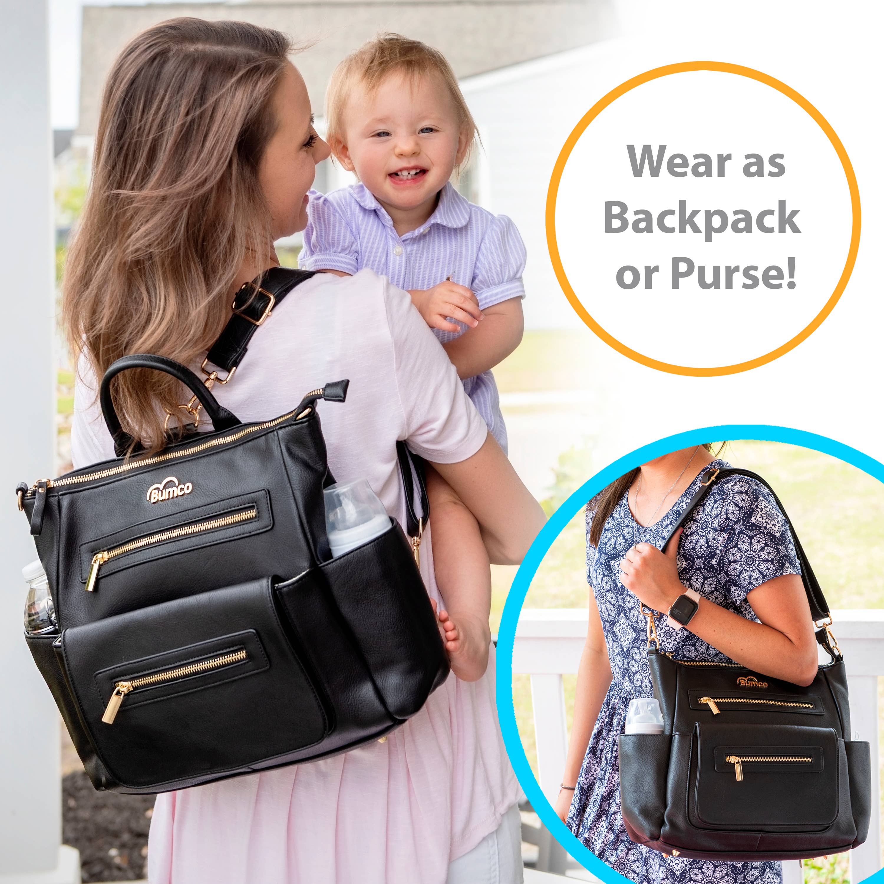 Buy Itzy Ritzy Boss Backpack Large Diaper Bag, Jetsetter Black -- ANB Baby