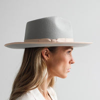 GIGI PIP | Monroe Rancher Light Grey Hat