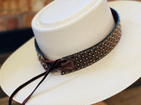 Upcycled Vintage Leather Hat Bands