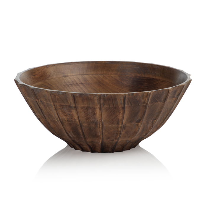 Heritage Mango Wood Bowl by Zodax