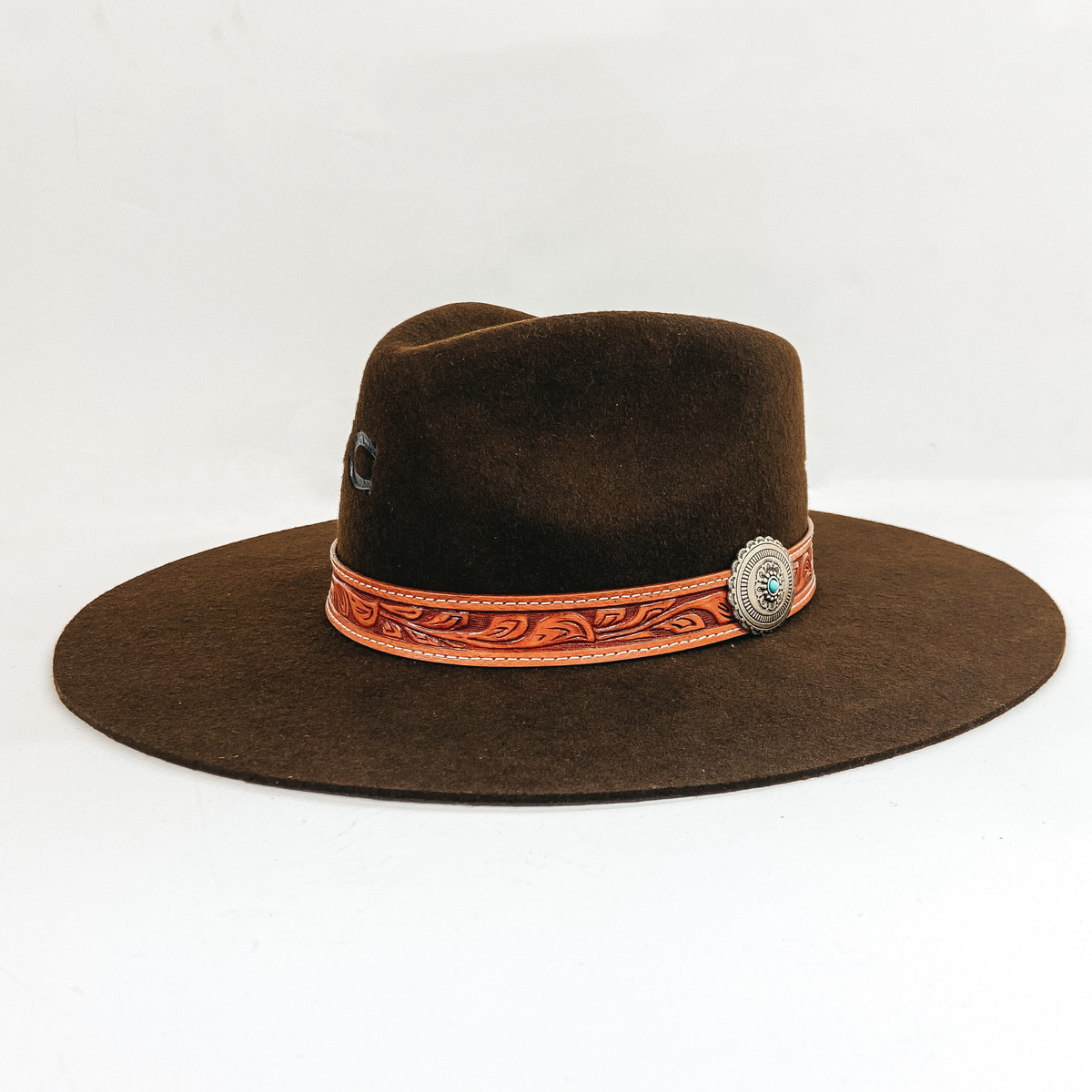 Charlie 1 Horse “White Sands Chocolate” Wool Hat