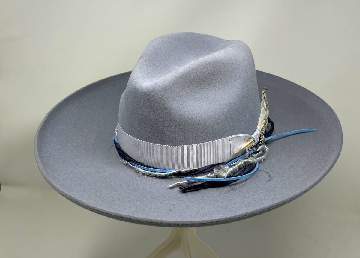 Stetson Womens Silver Kings Row Felt Hat