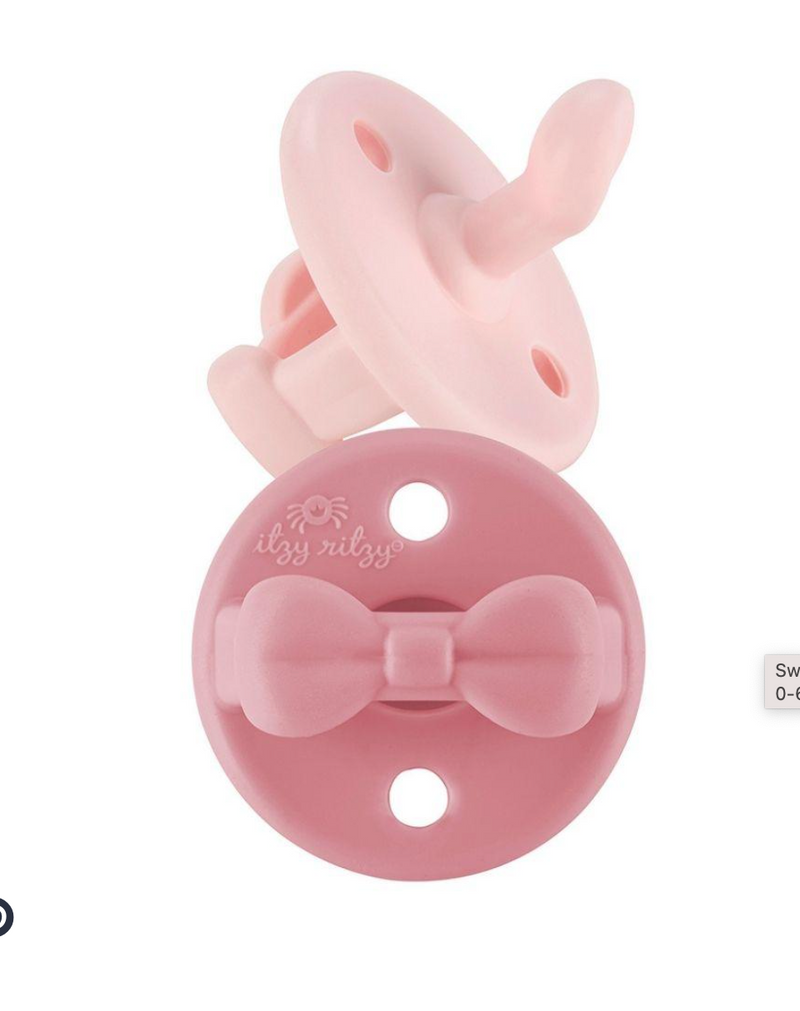Sweetie Soother™  Pink Orthodontic Silicone Pacifier