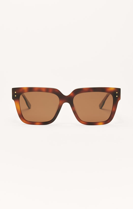 Brunch Time Brown Tortoise Sunglasses | Z Supply