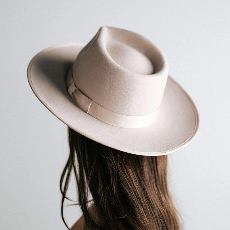 GIGI PIP | Monroe Rancher Ivory Felt Hat