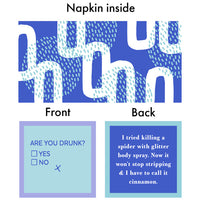 Best Friends Napkin | Drinks On Me