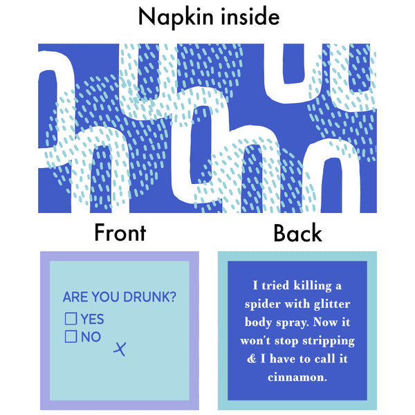 True Friend Napkin | Drinks On Me